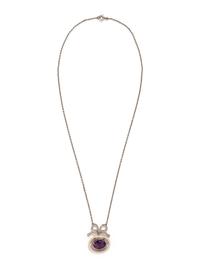 CARTIER, PARIS, ANTIQUE, AMETHYST AND DIAMOND NECKLACE