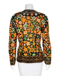 Naeem Khan Riazee Couture Jacket, 1980s Size label: 8