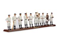 A 1927 New York Yankees Danbury Mint Figure Display