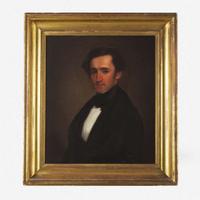 Attributed to Samuel Bell Waugh (1814-1885) Portrait of George Hudson Beaman (1810-1899) of Poultney, VT