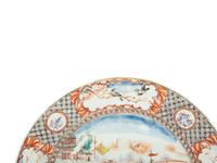 Three Chinese Export Porcelain Plates