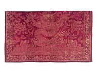 Five Chinese Embroidered Silk Panels