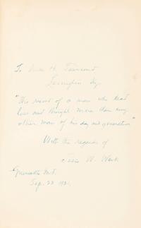 [LINCOLN, Abraham (1809-1865)]. HERNDON, William H. and Jesse William WEIK. Herndon's Lincoln: The True Story of a Great Life . Chicago, etc.: Belford, Clarke & Company, 1889.