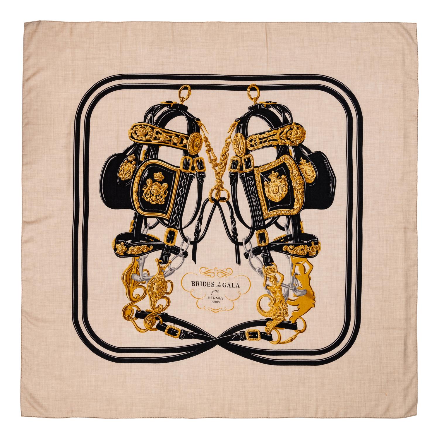 Hermès 140cm Cashmere/Silk Scarf
