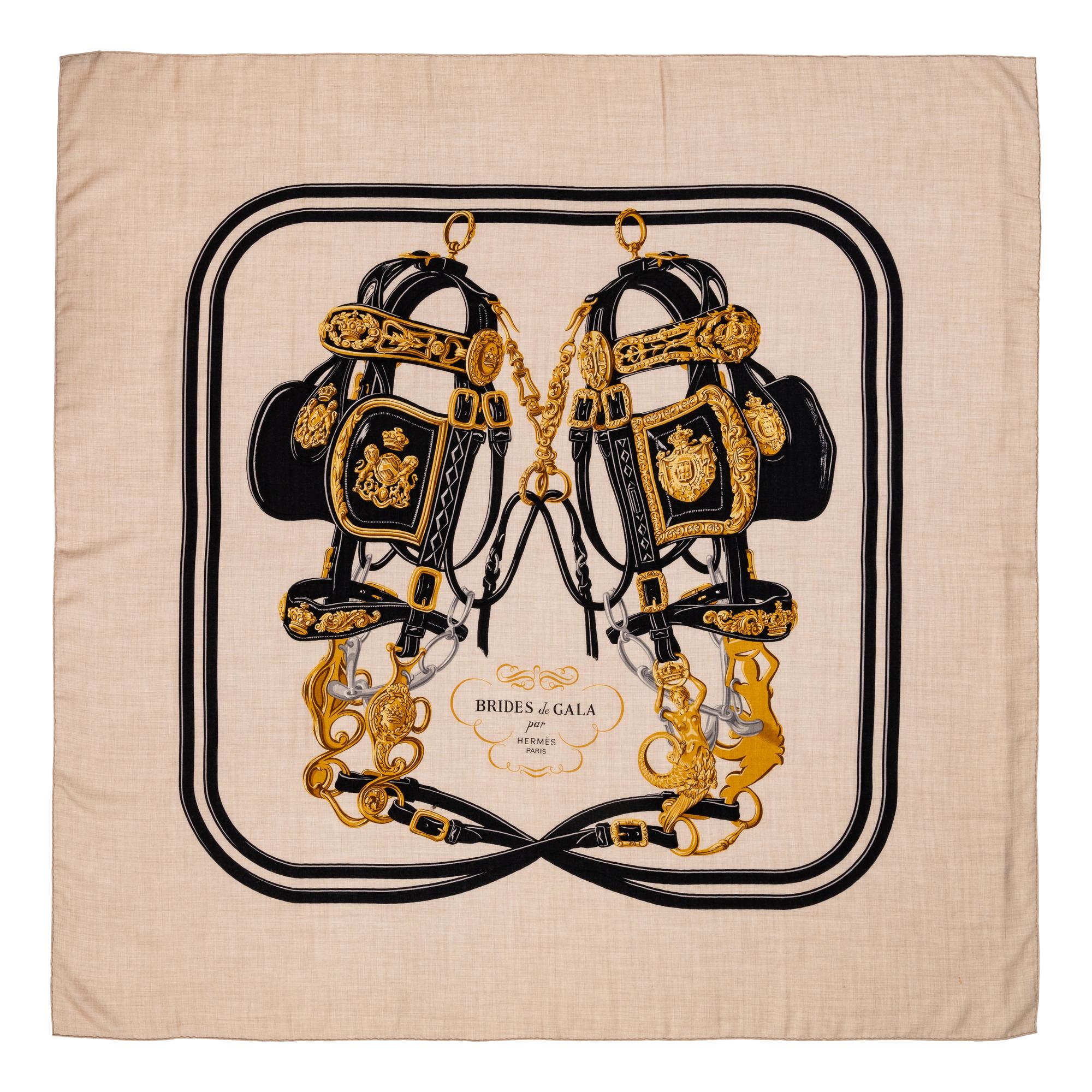 Hermès 140cm Cashmere/Silk Scarf