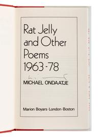 ONDAATJE, Michael (b. 1943). A group of 5 works by Ondaatje, ALL SIGNED OR INSCRIBED BY ONDAATJE, comprising: