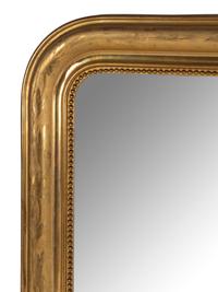 A Louis-Philippe Style Giltwood Mirror