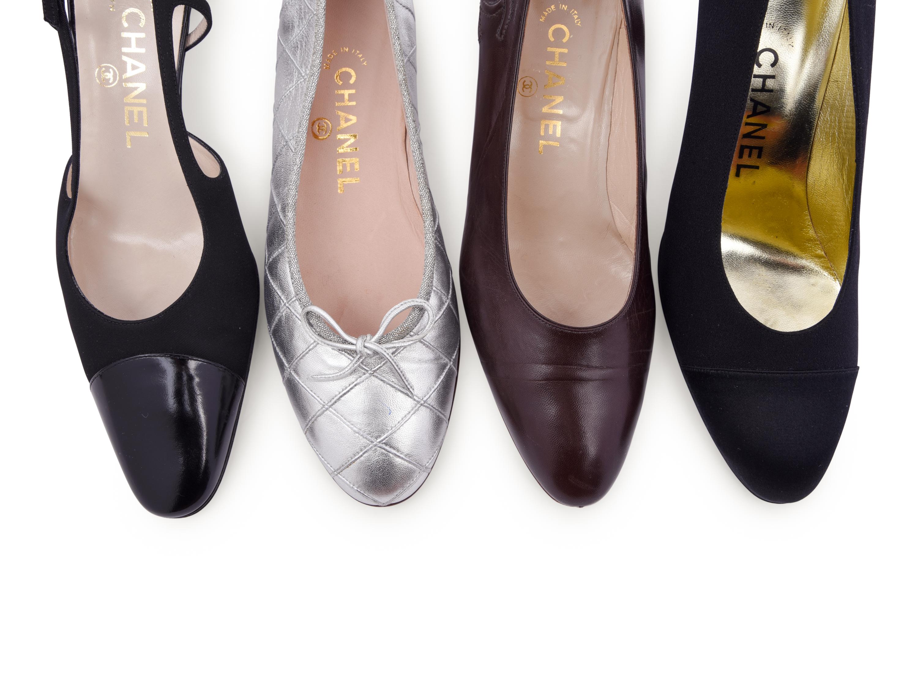 Four Pairs of Chanel Shoes, 1990s