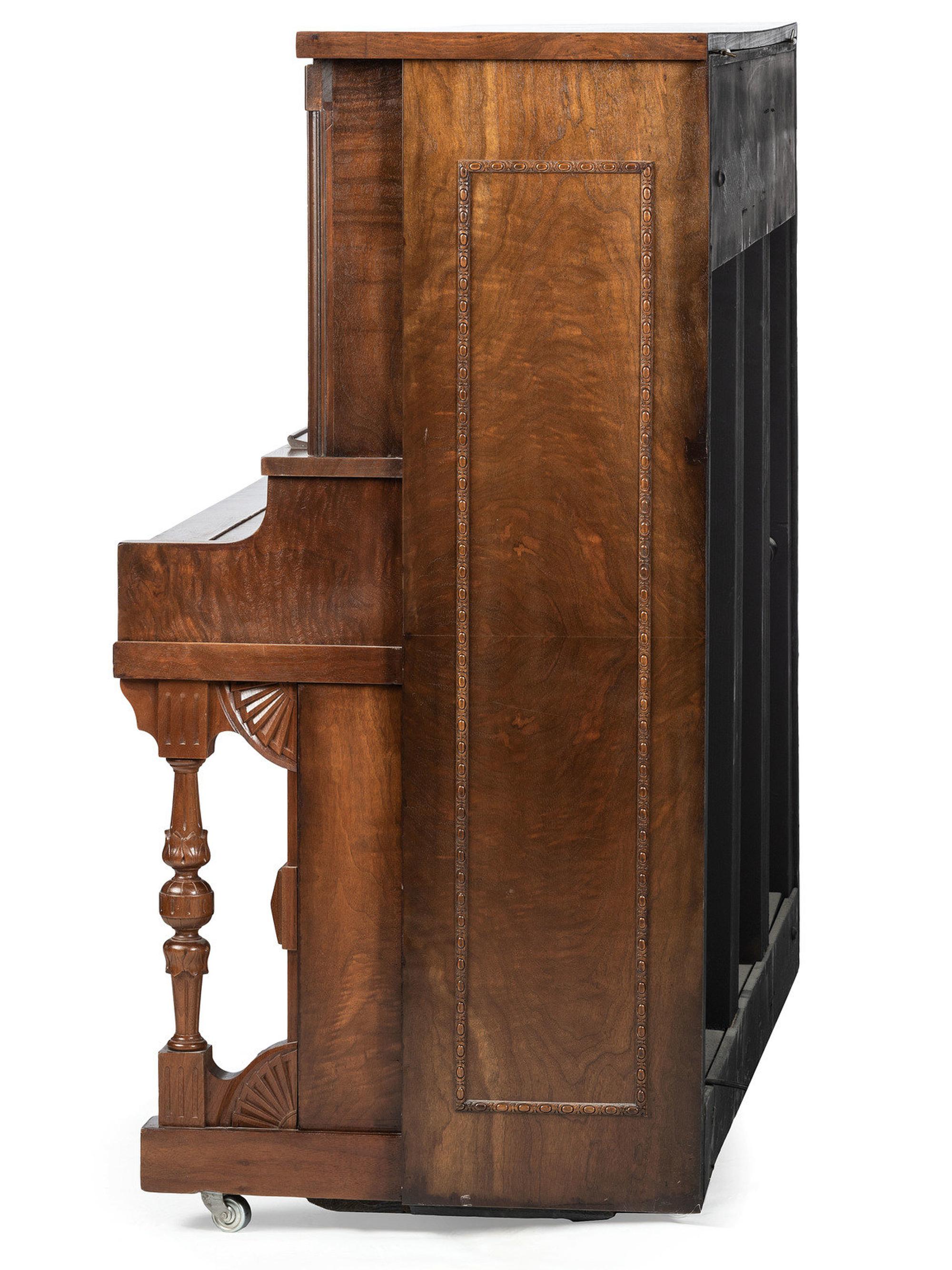 A Packard Stained-Glass Inset 25-Cent Player Piano Orchestrion