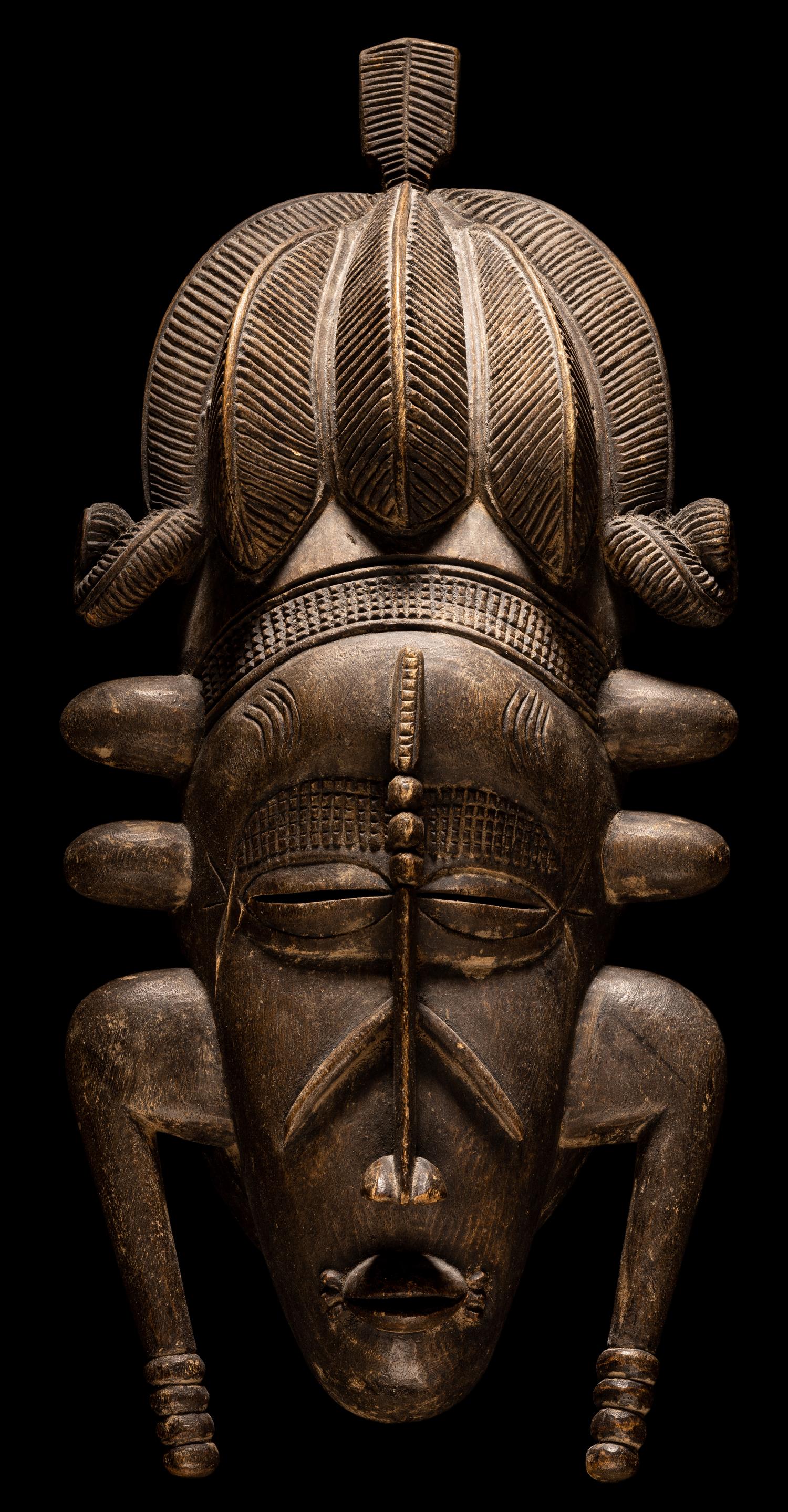 Three Senufo Wood Masks