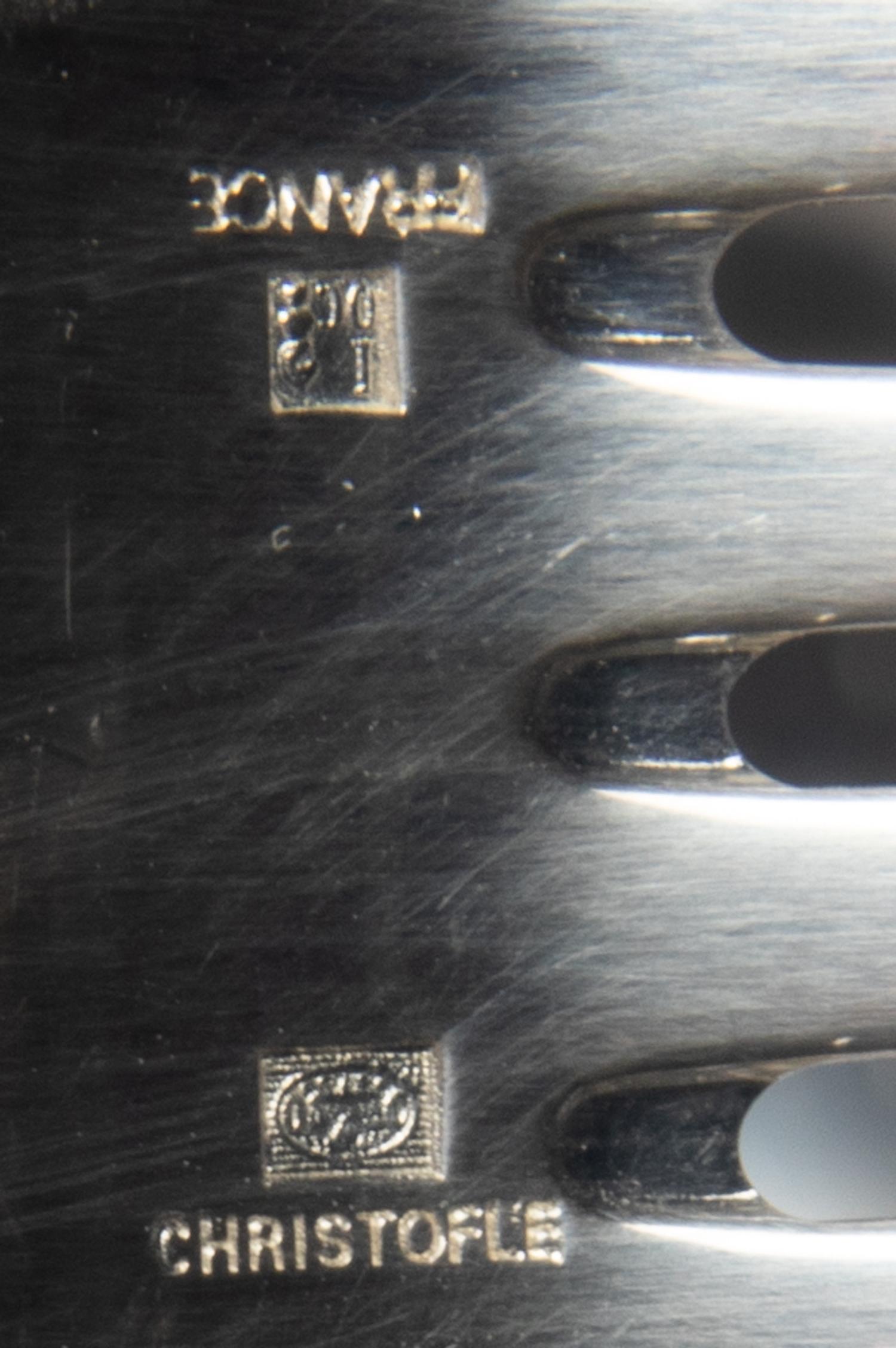 A Christofle Silver-Plate Flatware Service
