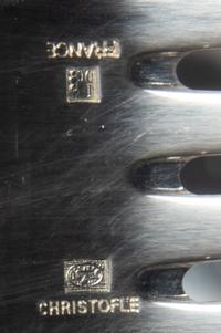 A Christofle Silver-Plate Flatware Service