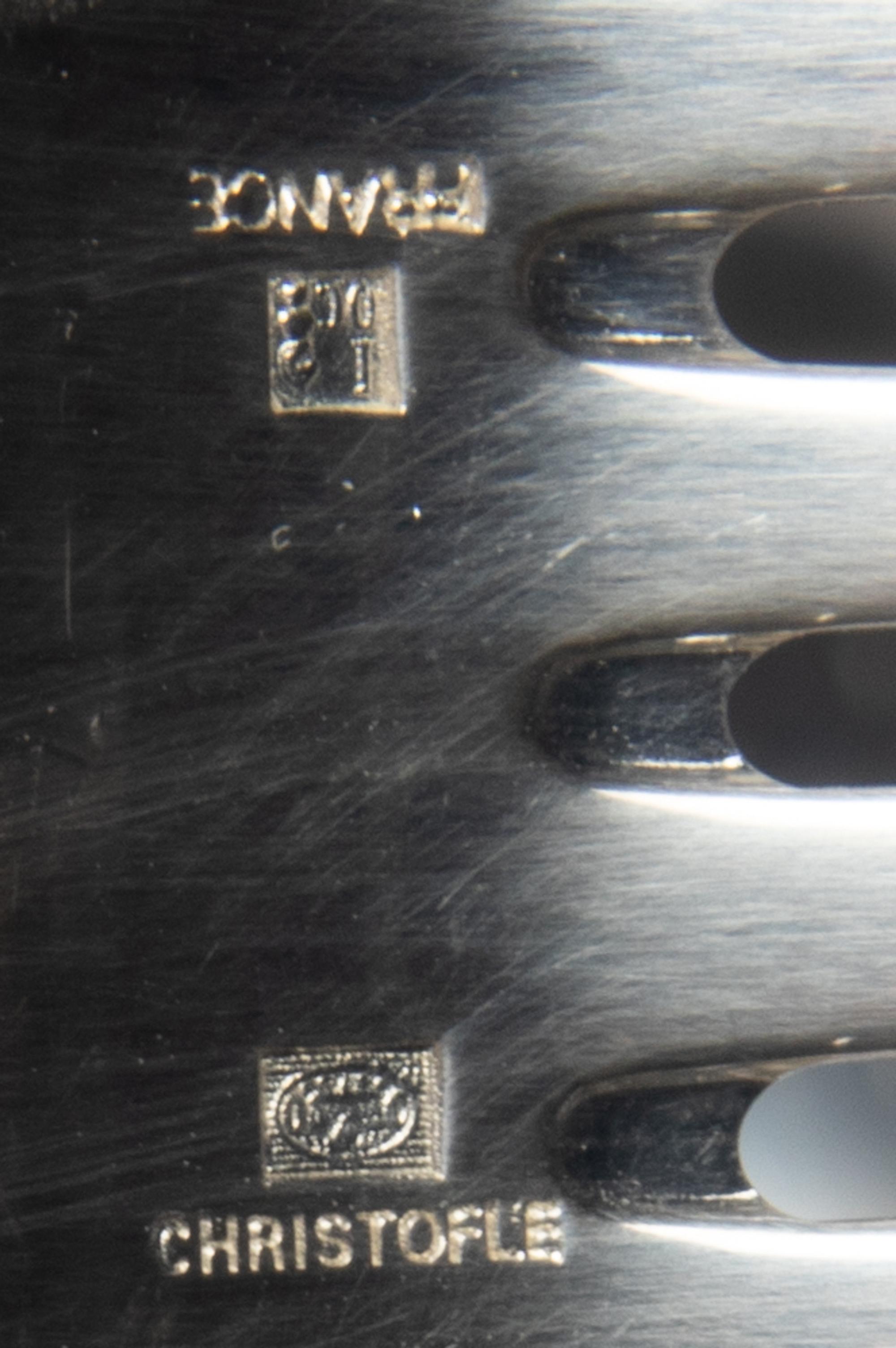 A Christofle Silver-Plate Flatware Service