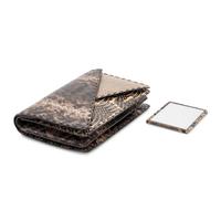 Bottega Veneta, Mixed Exotic Skin Clutch