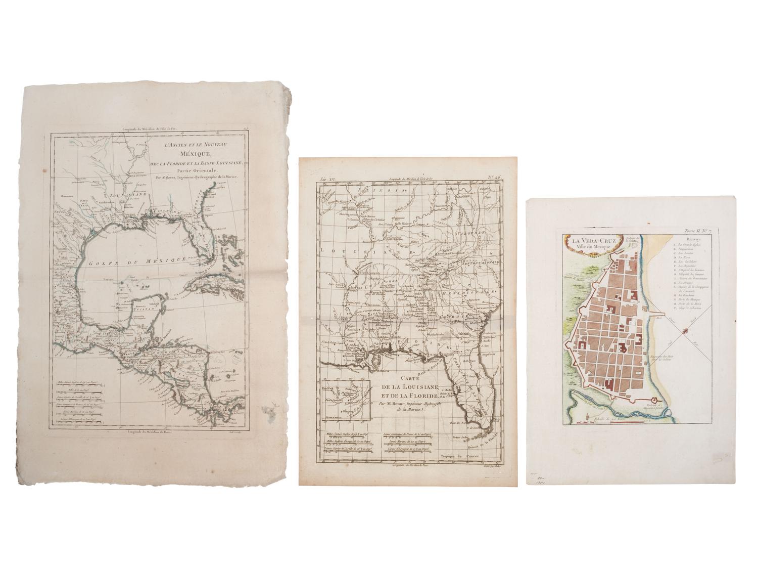 [MAPS-THE AMERICAS]. 11 maps, incl. [Herrera y Tordesillas]. Descripcion de las Yndias Ocidentales .