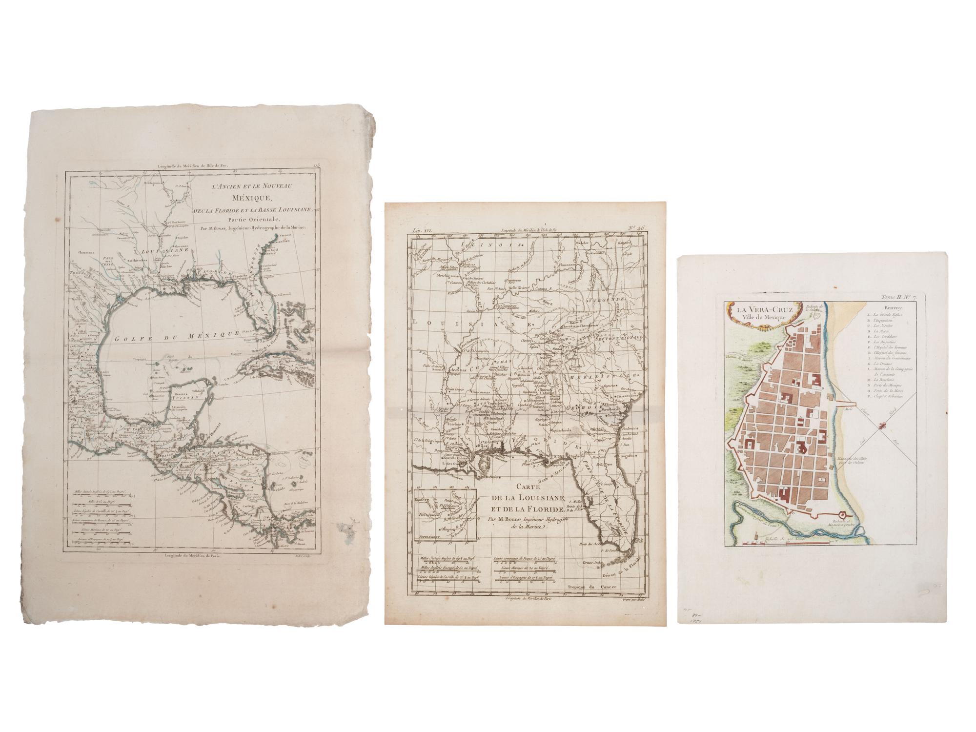 [MAPS-THE AMERICAS]. 11 maps, incl. [Herrera y Tordesillas]. Descripcion de las Yndias Ocidentales .