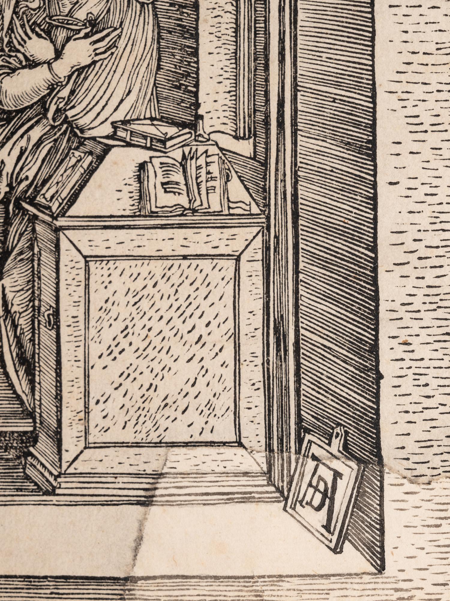 A group of five prints from The Life of the Virgin