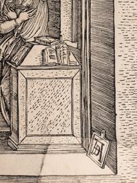 A group of five prints from The Life of the Virgin