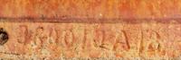 A George Grant Elmslie Edison School Terra Cotta Panel Height 13 3/4 x width 29 1/4 inches. — CIRCA 1936