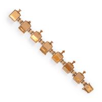 TIFFANY & CO., RETRO, YELLOW GOLD 'DEAREST' BRACELET