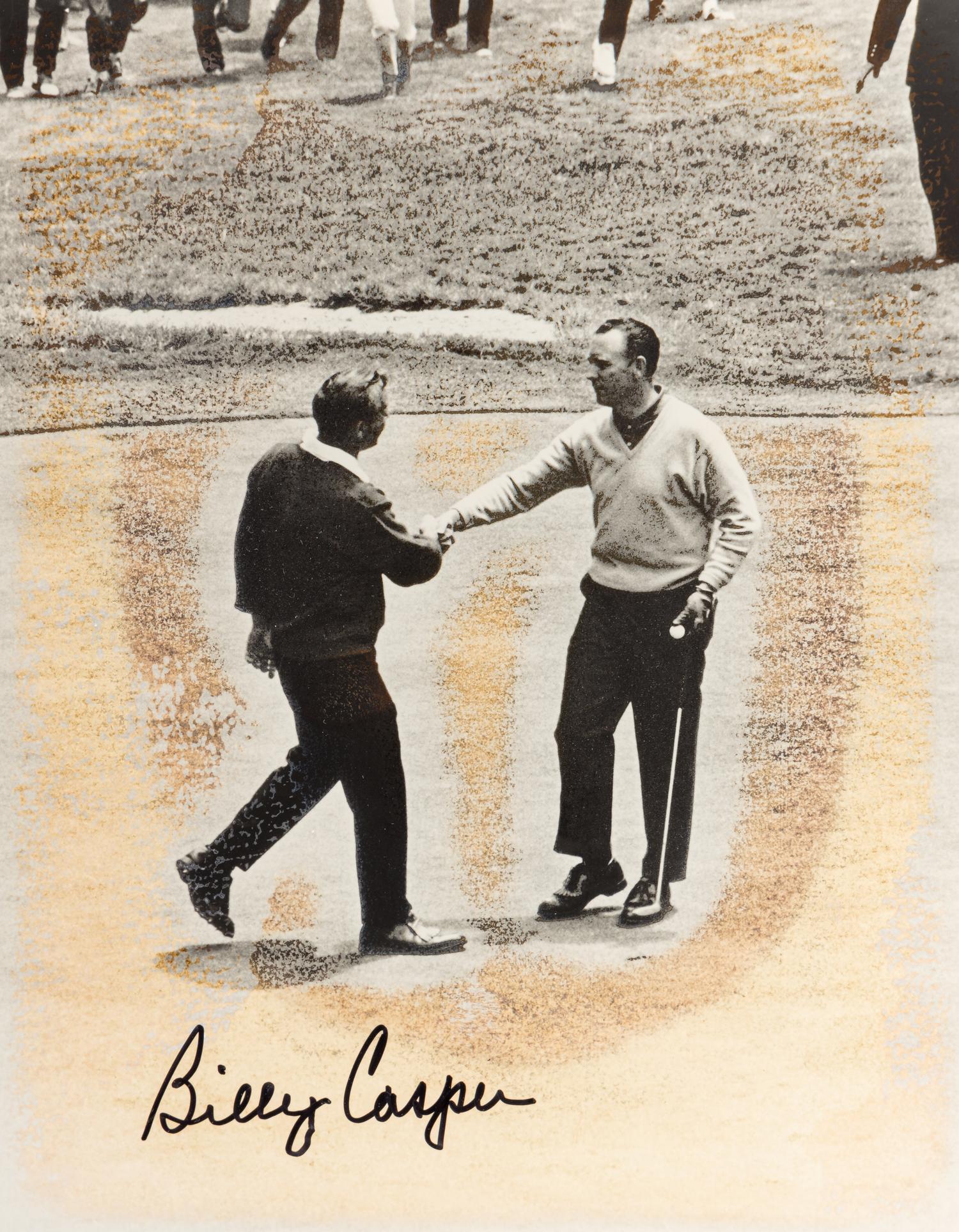 A Large Group of Masters Golf Champions Signed Autograph Displays,