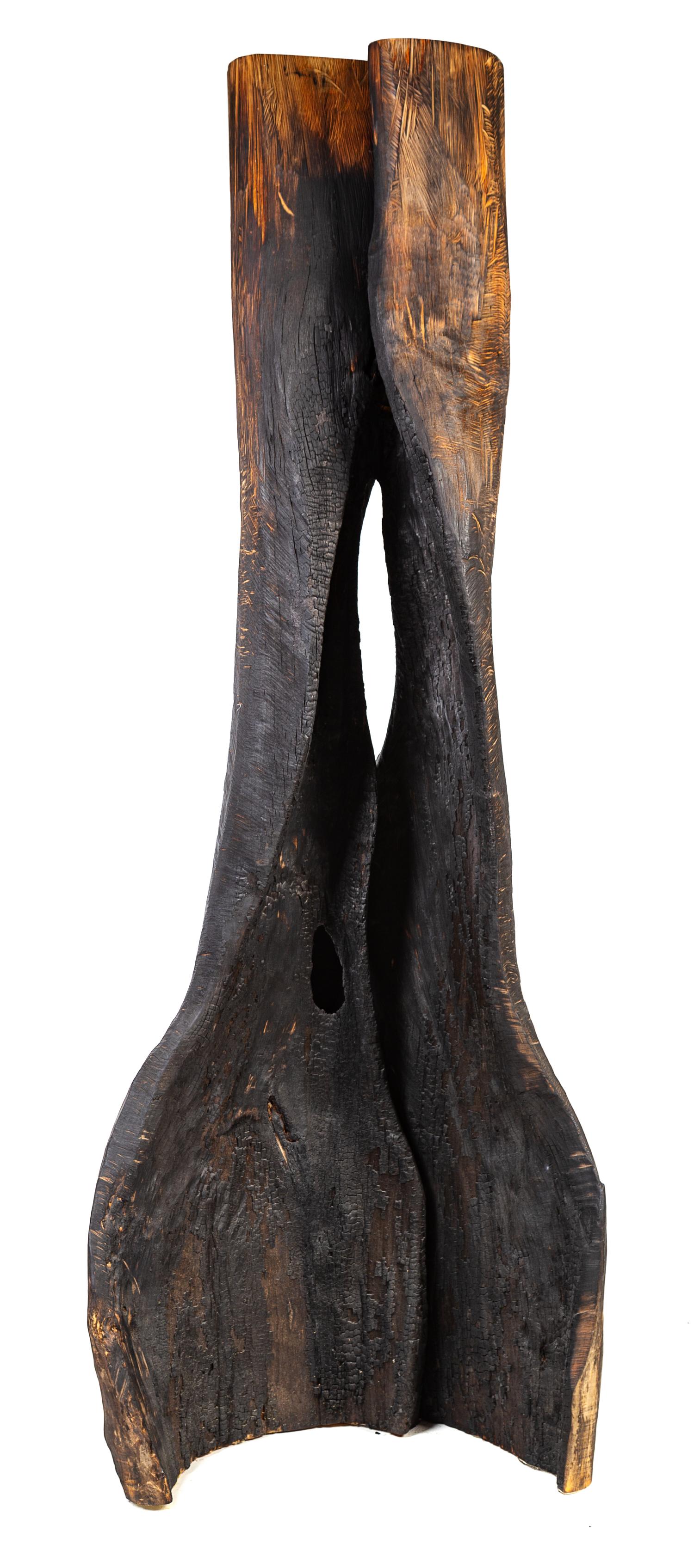 David Nash, (British, b. 1945), Twister Column, 1998