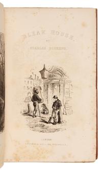 DICKENS, Charles (1812-1870). Bleak House. London: Bradbury & Evans, 1853.