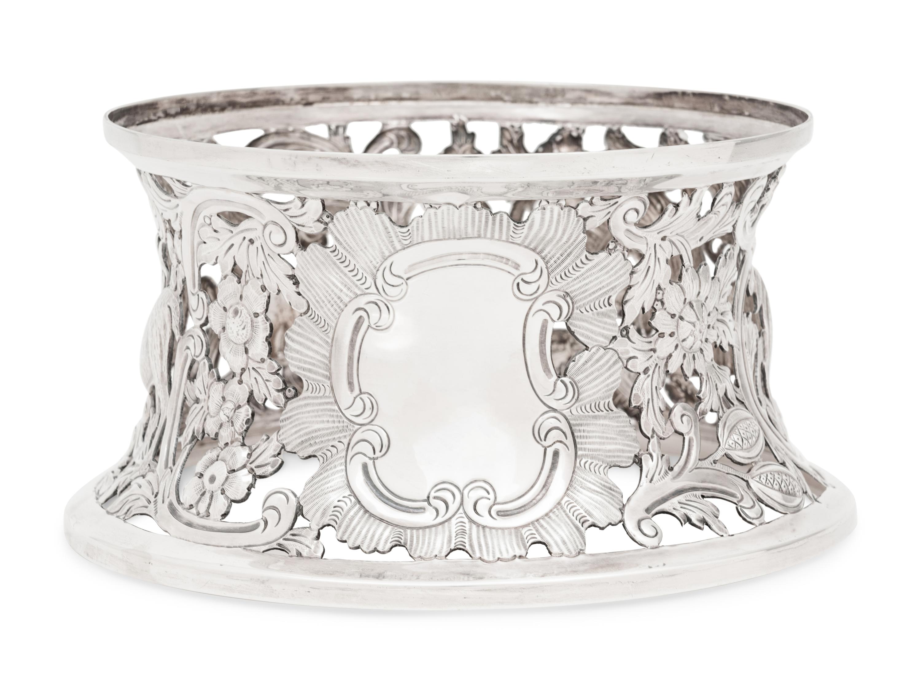 An Irish Silver Dish Ring