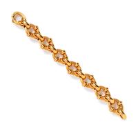 YELLOW GOLD BRACELET