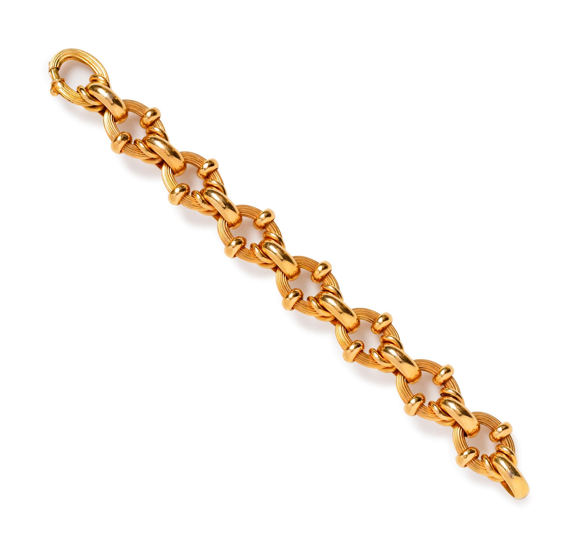 YELLOW GOLD BRACELET