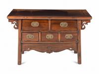 A Chinese Hardwood Altar Chest