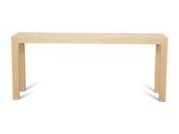 A Contemporary Seagrass Veneered Console Table