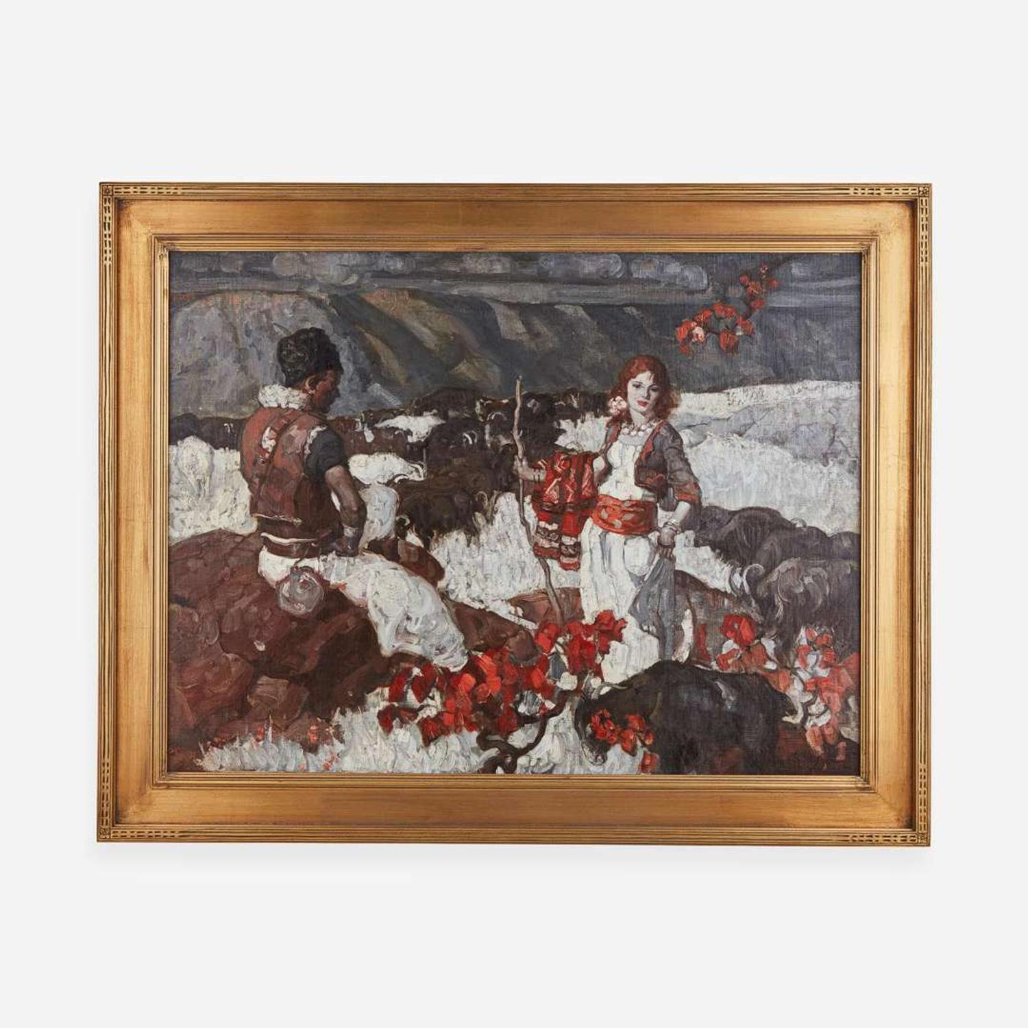Daniel Content (American, 1902–1990) Herders