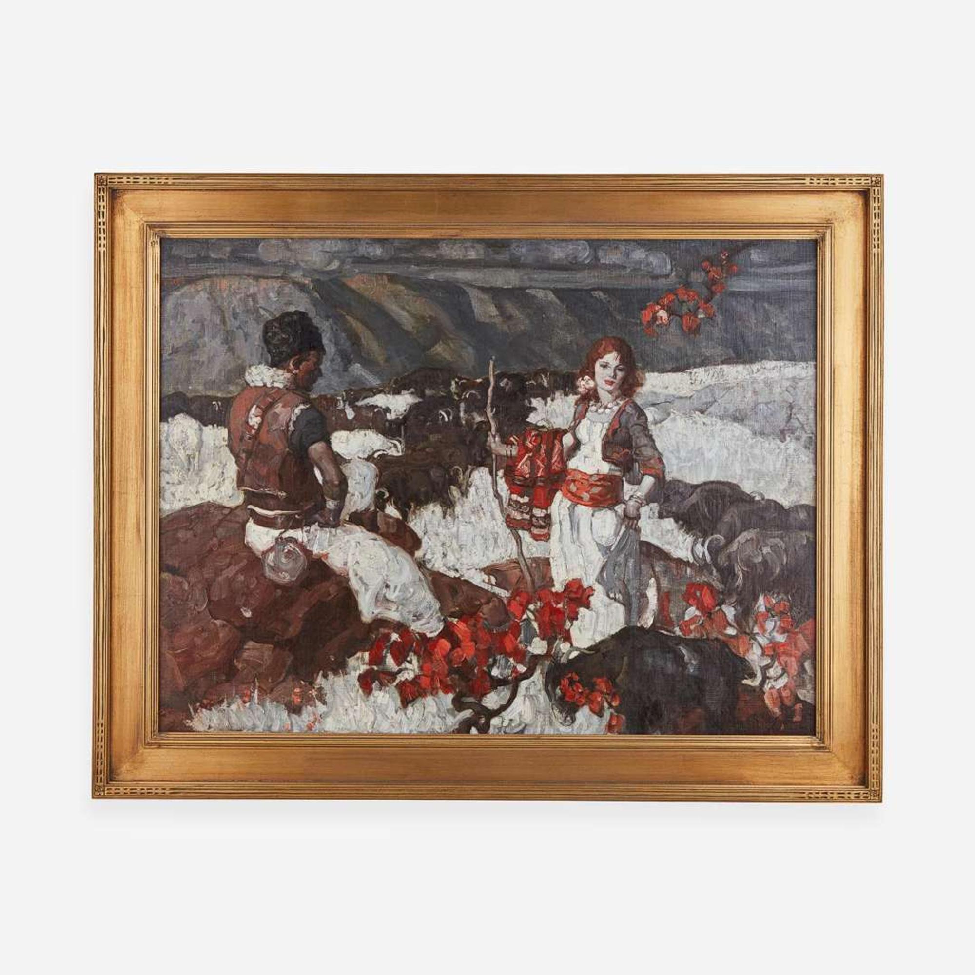 Daniel Content (American, 1902–1990) Herders