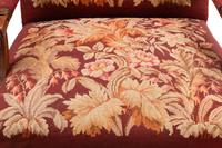 A Pair of Louis XV Walnut Fauteuils
