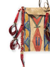 Sioux Painted Parfleche Envelope