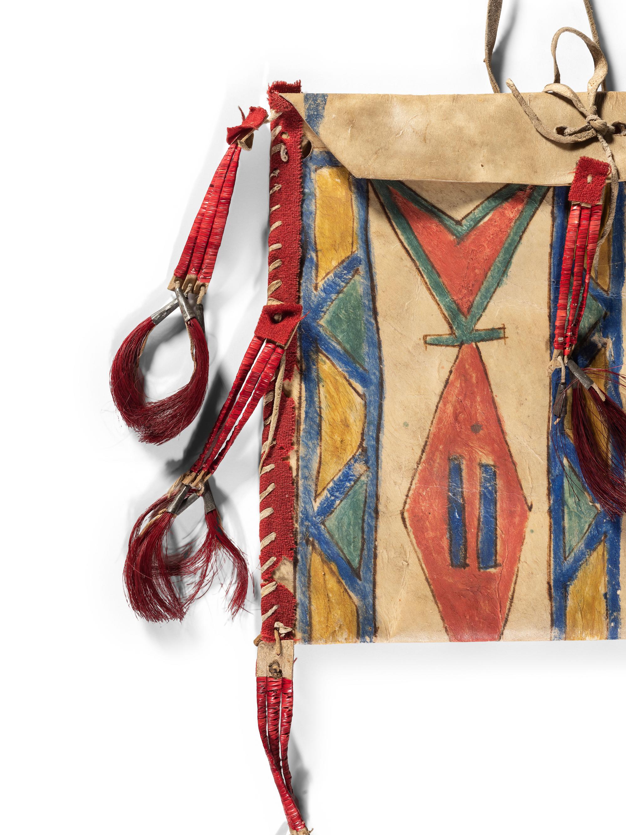 Sioux Painted Parfleche Envelope