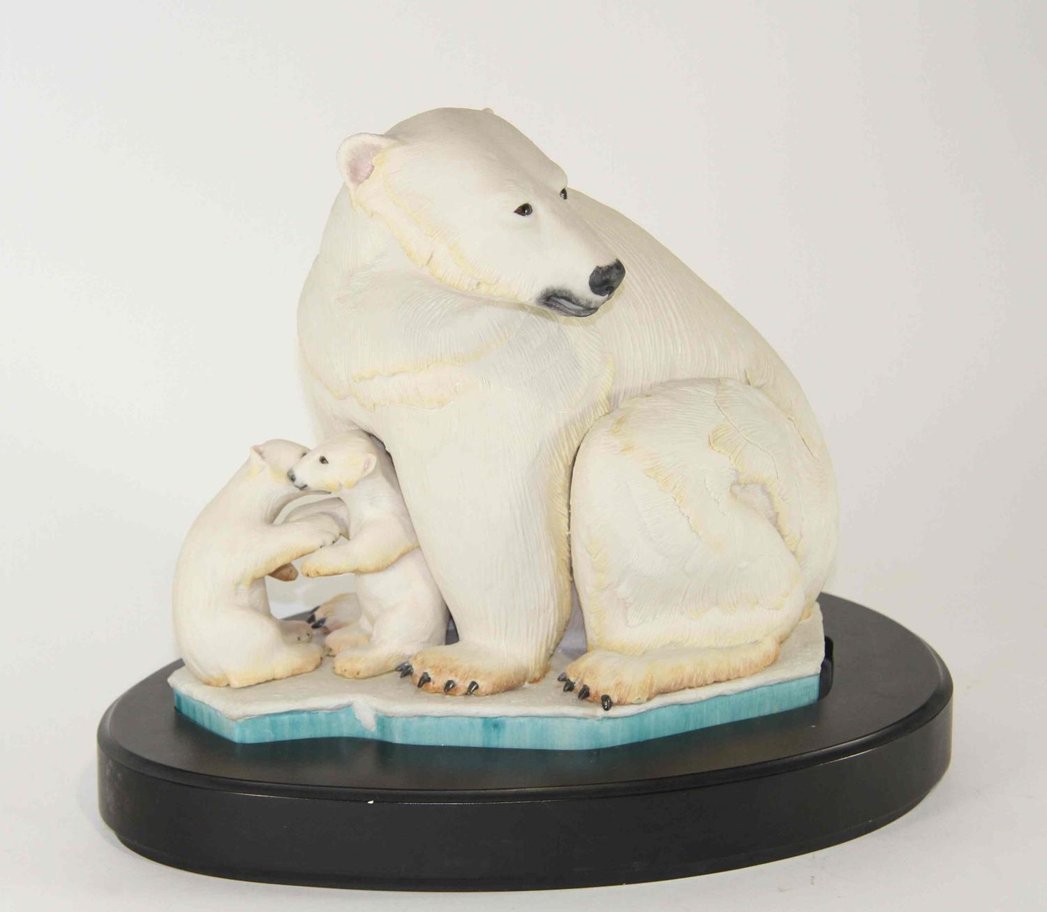 A Haeger Pottery Figure Width 12 1/2 inches. — ATTRIBUTED TO ERIC OLSEN
