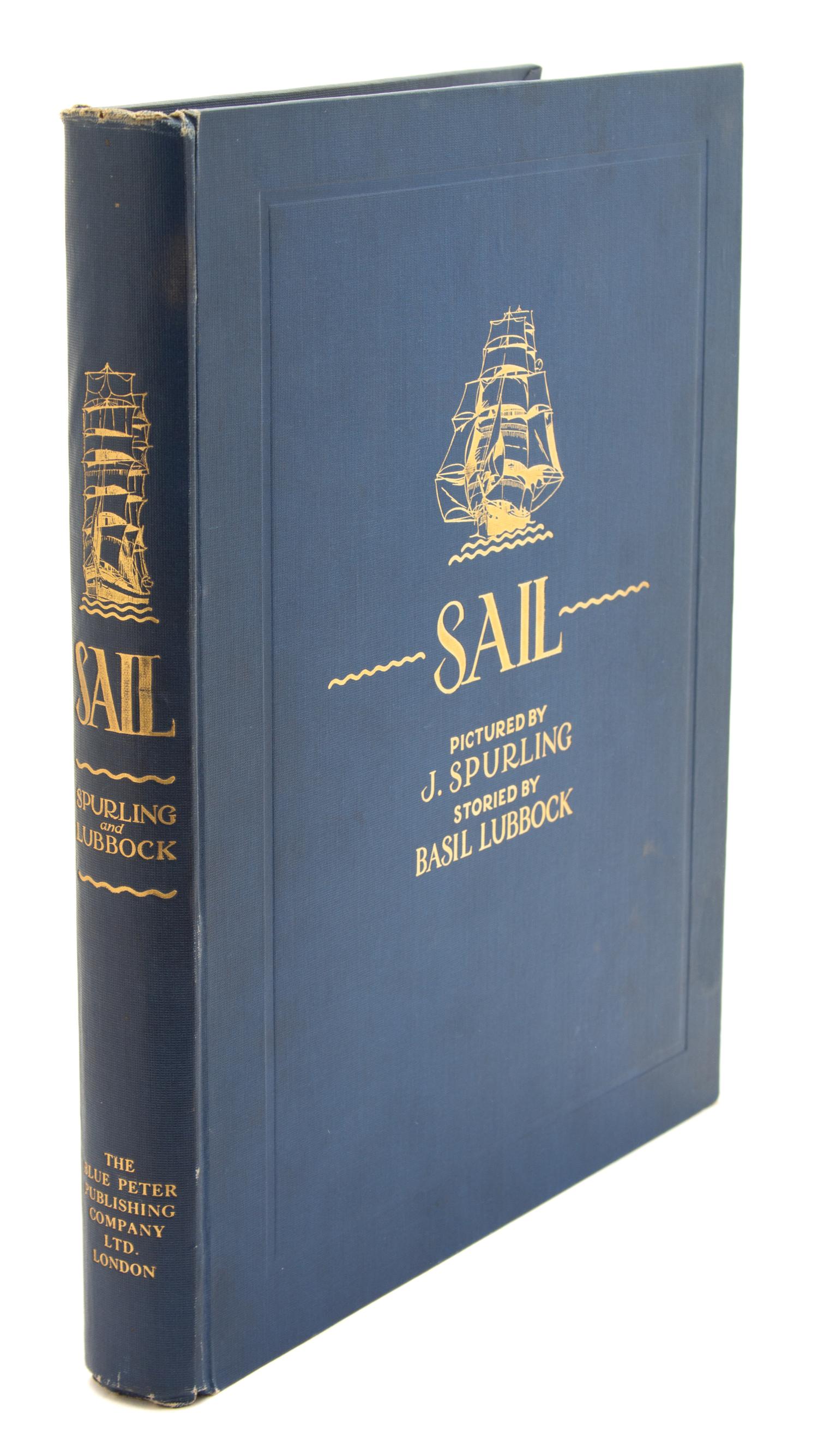 LUBBOCK, Basil (1876-1944). Sail: The Romance of the Clipper Ships.