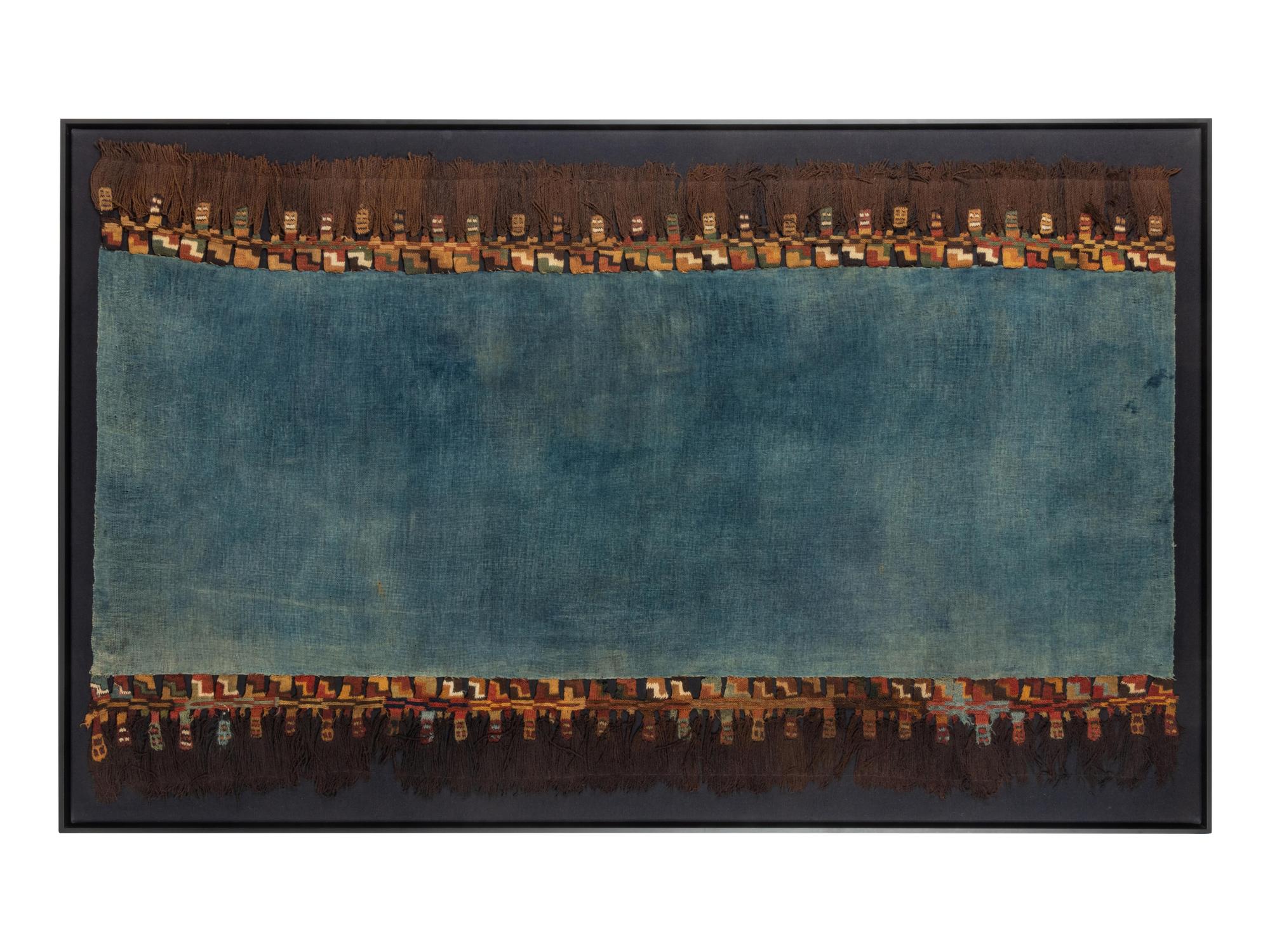 A Proto-Nazca Culture Camelid Wool Fringed Textile