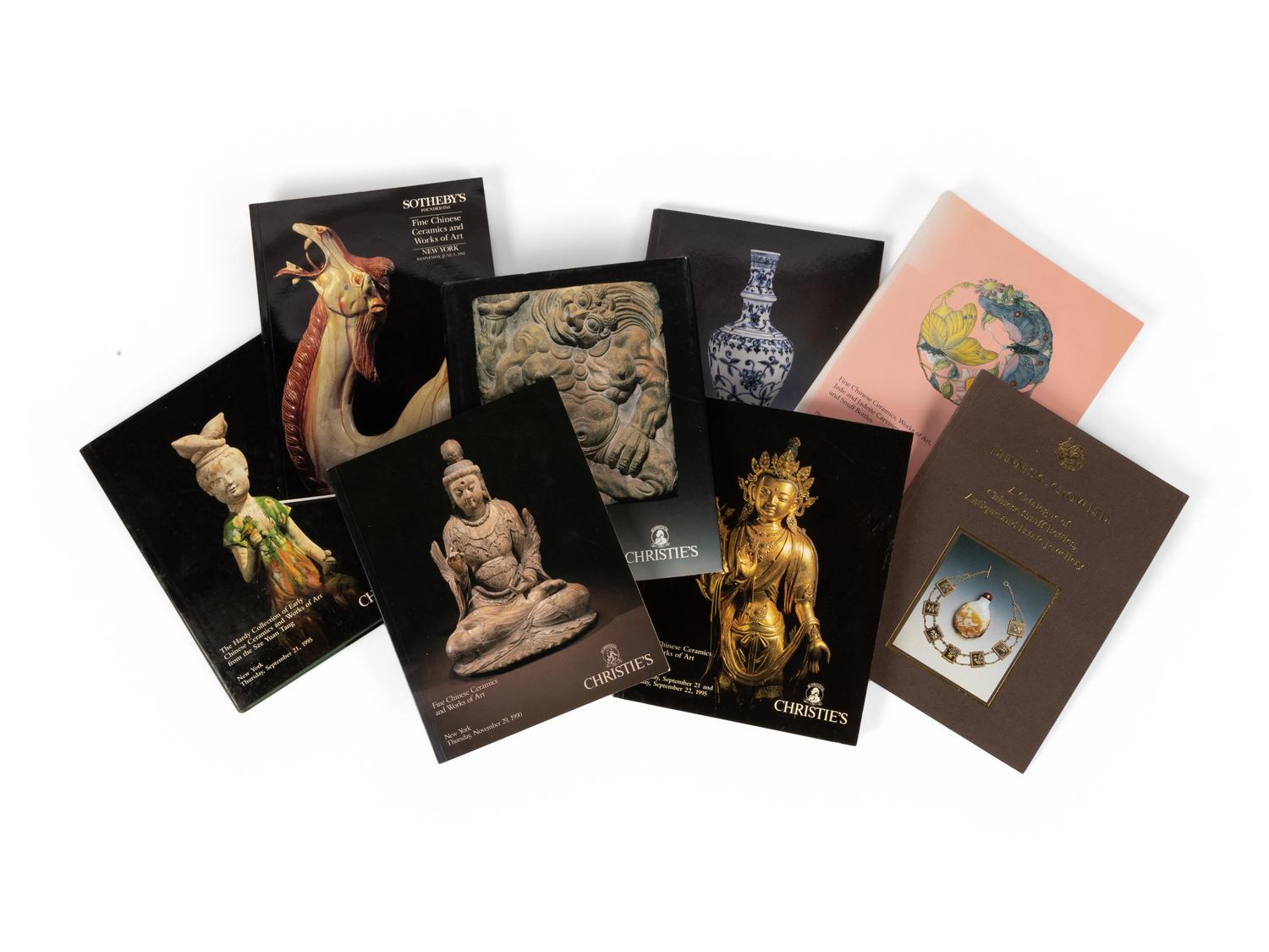 [CHINESE ART] A Group of Auction Catalogues about Chinese Works of Art