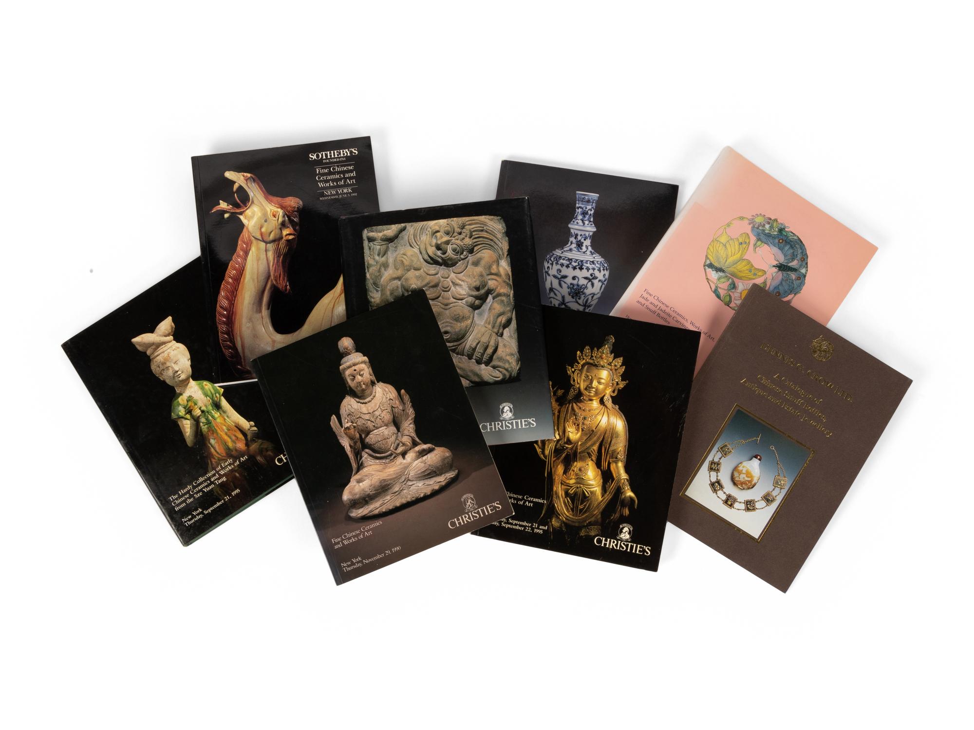[CHINESE ART] A Group of Auction Catalogues about Chinese Works of Art