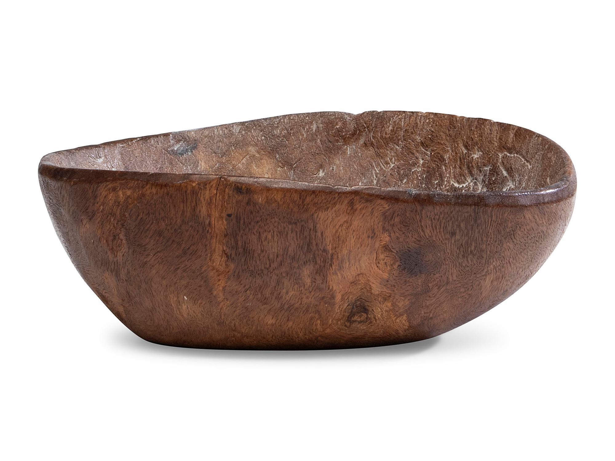 An Elm Burlwood Bowl