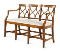 A Regency Style Triple Chairback Settee — CALENDONIAN
