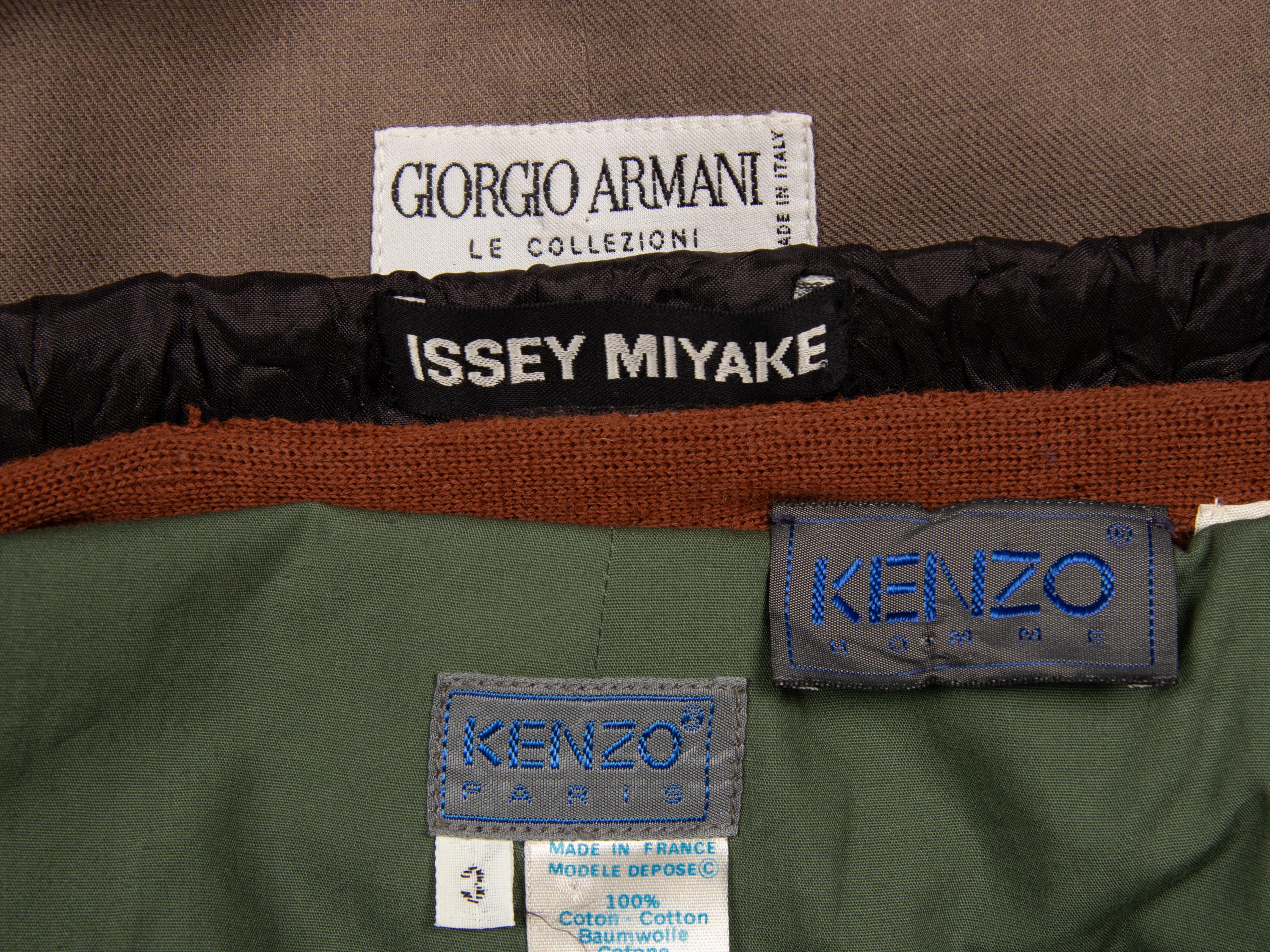Four Designer Vests