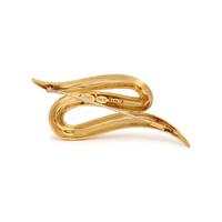 HENRY DUNAY, YELLOW GOLD BROOCH