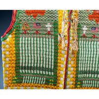 Northern Plains Beaded Hide Vest, with Boy Scout Imagery