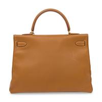 Hermès, Kelly 35 in Gold Epsom