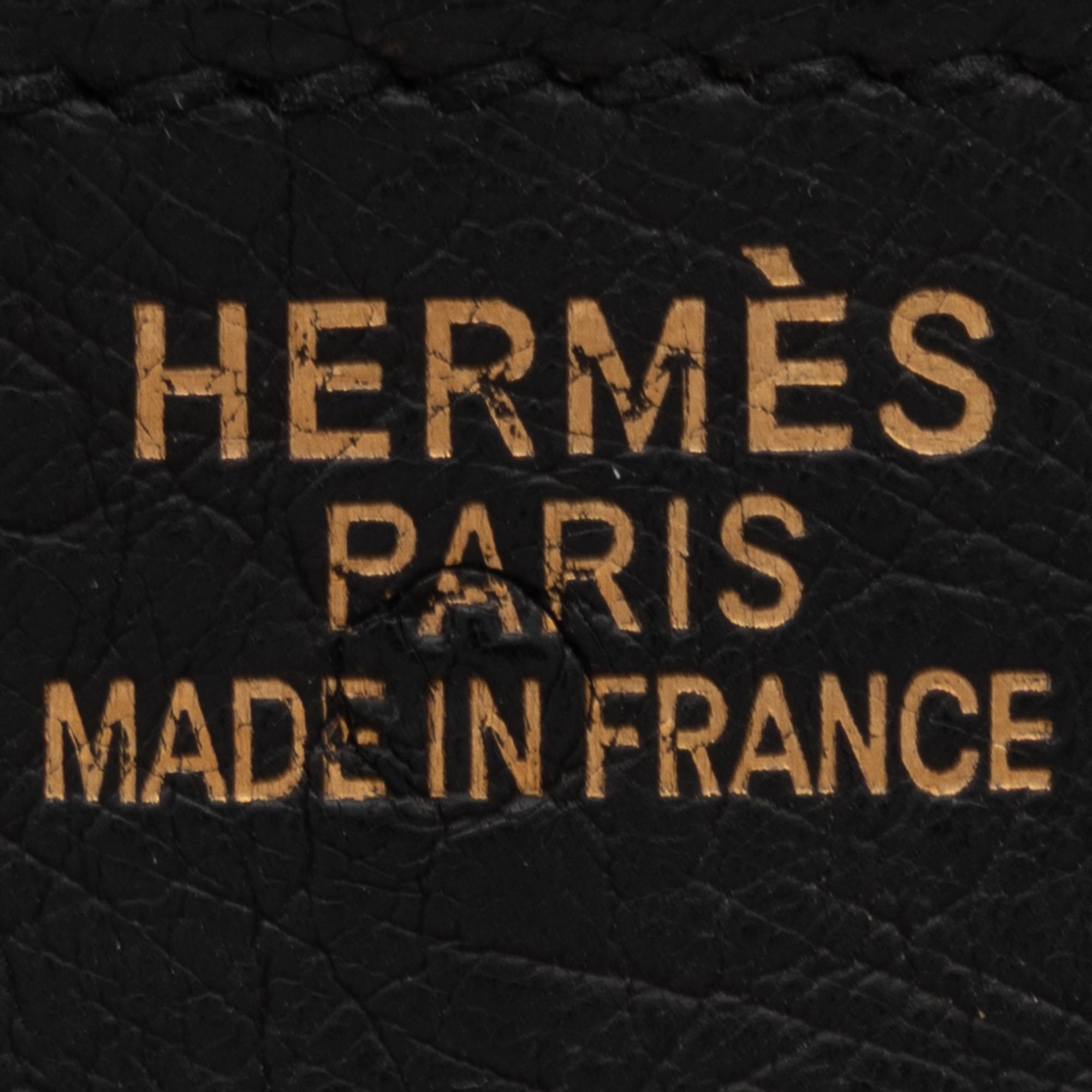 Hermès, Birkin 35 in Black Ostrich