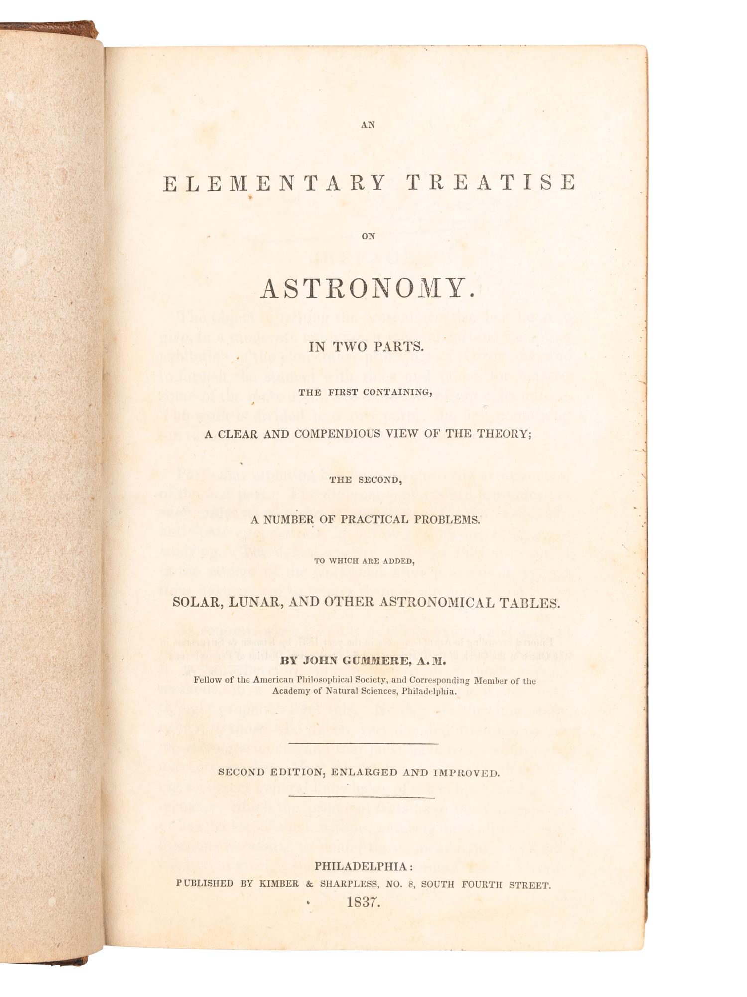 [ASTRONOMY]. A group of 13 works, including: